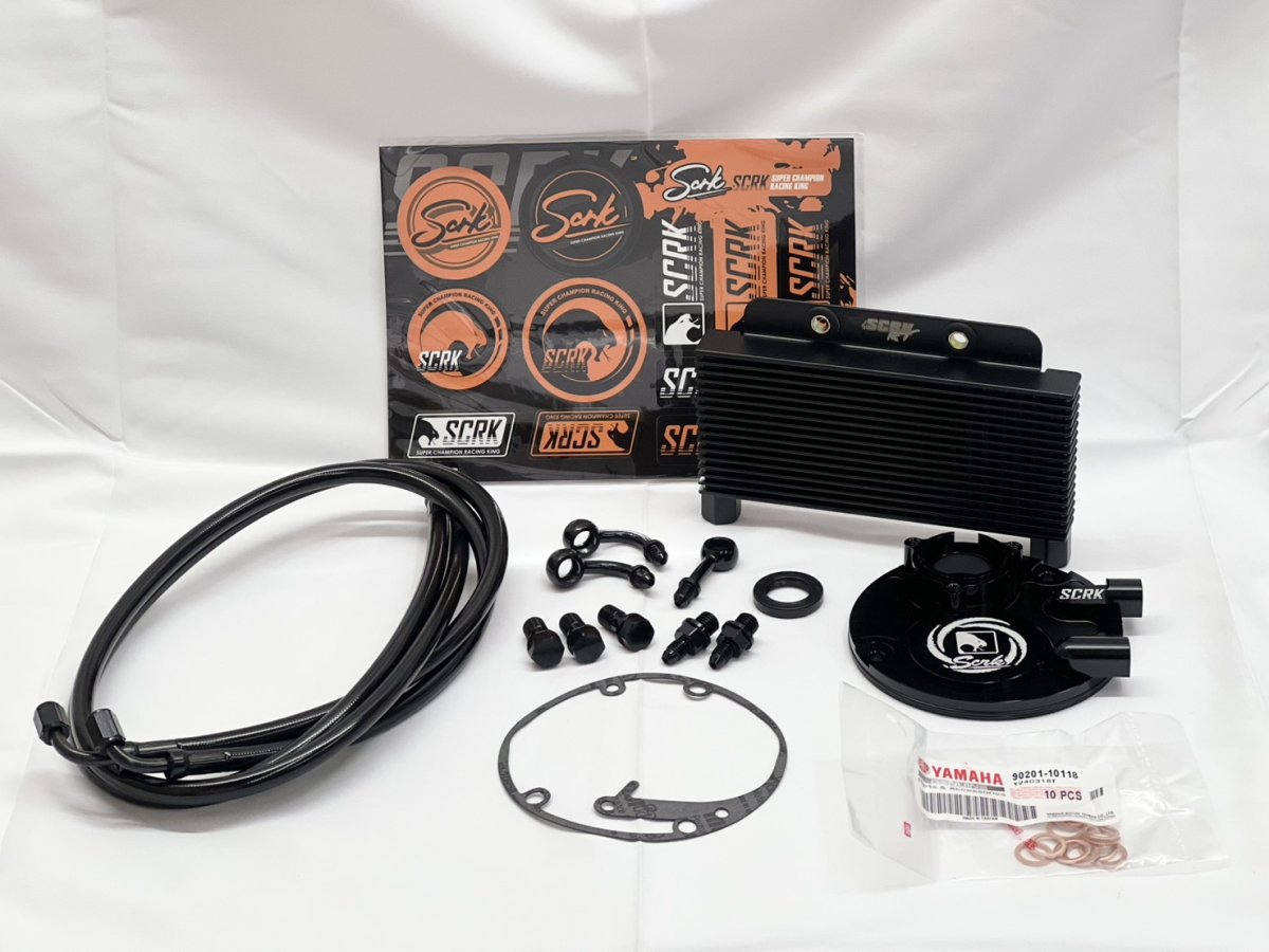 画像2: 🐍SCRK オイルクーラー｜シグナスX 1〜5型・BW’S125対応🐍 (2)