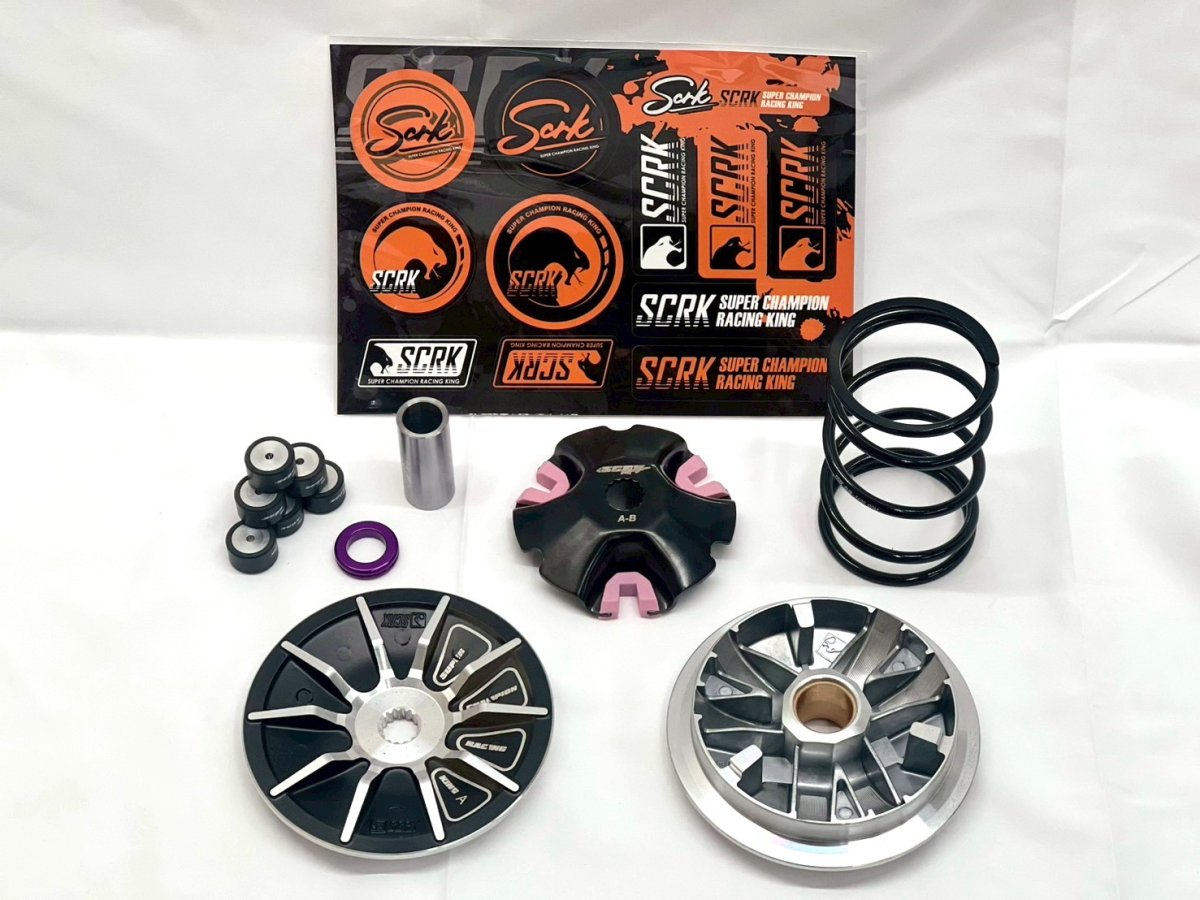 画像1: 🌟 SCRK ワールドチャンピオンプーリーセット【シグナスX 1〜5型】｜究極の駆動系チューニング！ 🌟 (1)