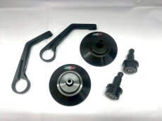 画像1: 🐐Baphomet バーエンドミラー 丸型｜汎用品・シグナスX対応🐐 (1)