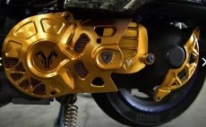 画像3: 🐐【BAPHOMET】バフォメット クランクケース クーリングカバー　V2【グリファス・BW'S・FORCE2.0・NMAX対応】 (3)