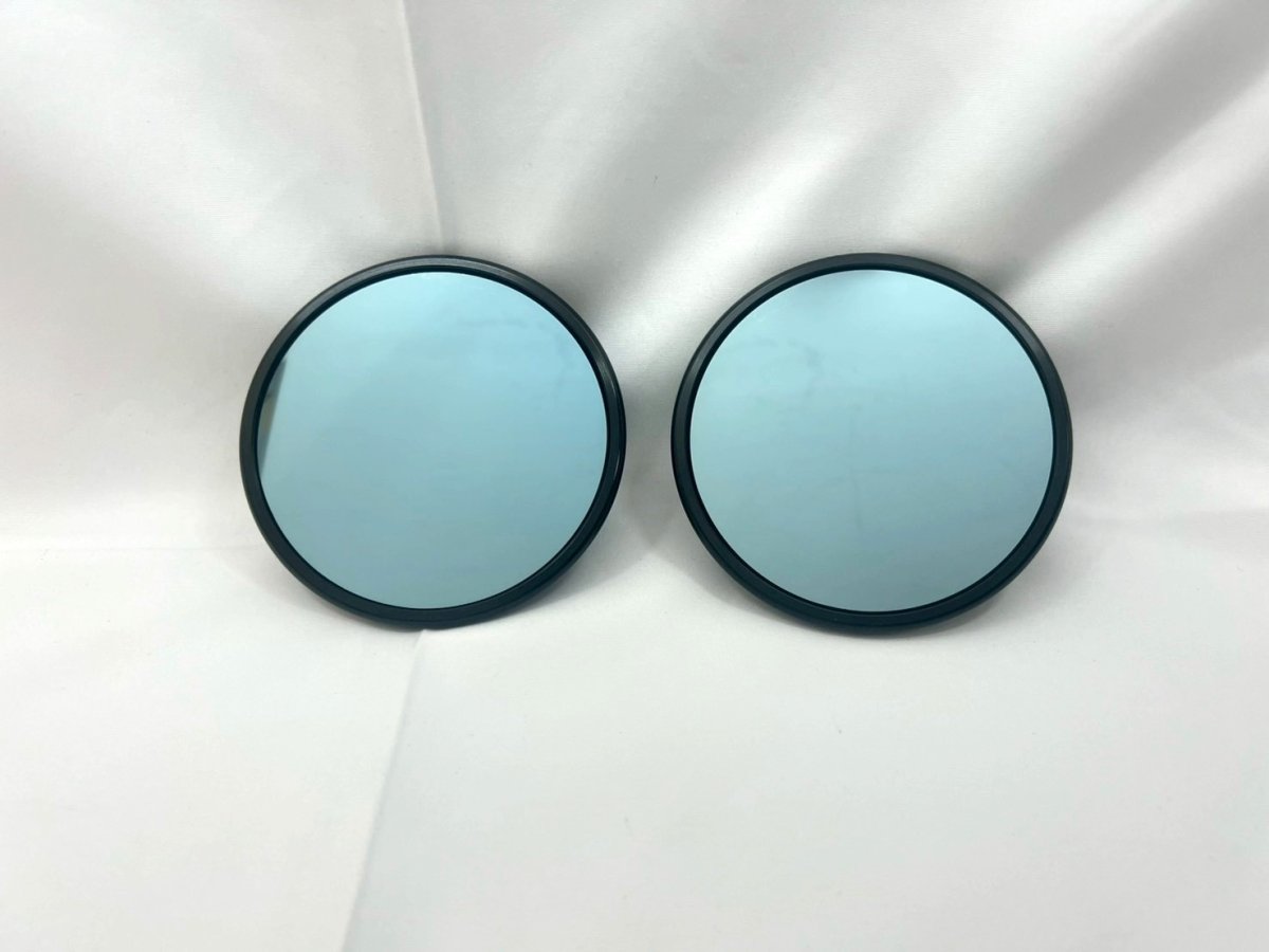 画像5: 🐐Baphomet バーエンドミラー 丸型｜汎用品・シグナスX対応🐐 (5)