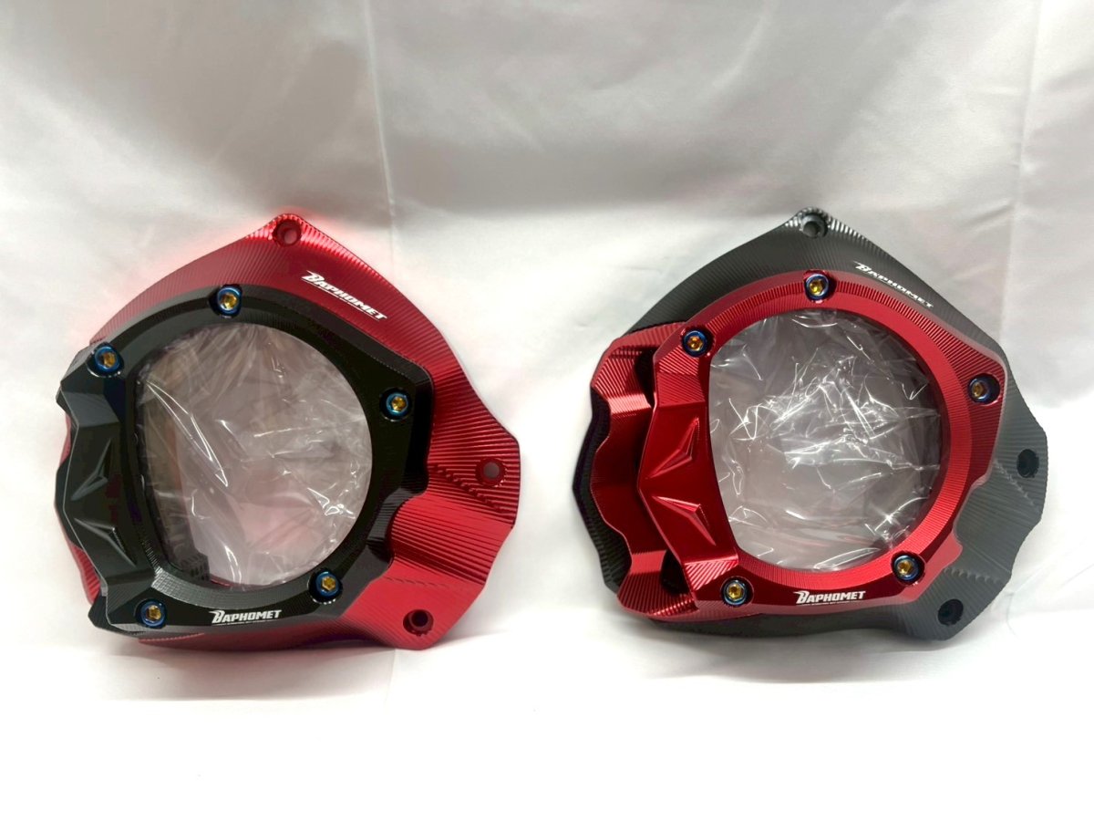 画像5: 🐐【BAPHOMET】バフォメット クランクケースカバーレンズ｜シグナスX 6型（グリファス）対応！ (5)