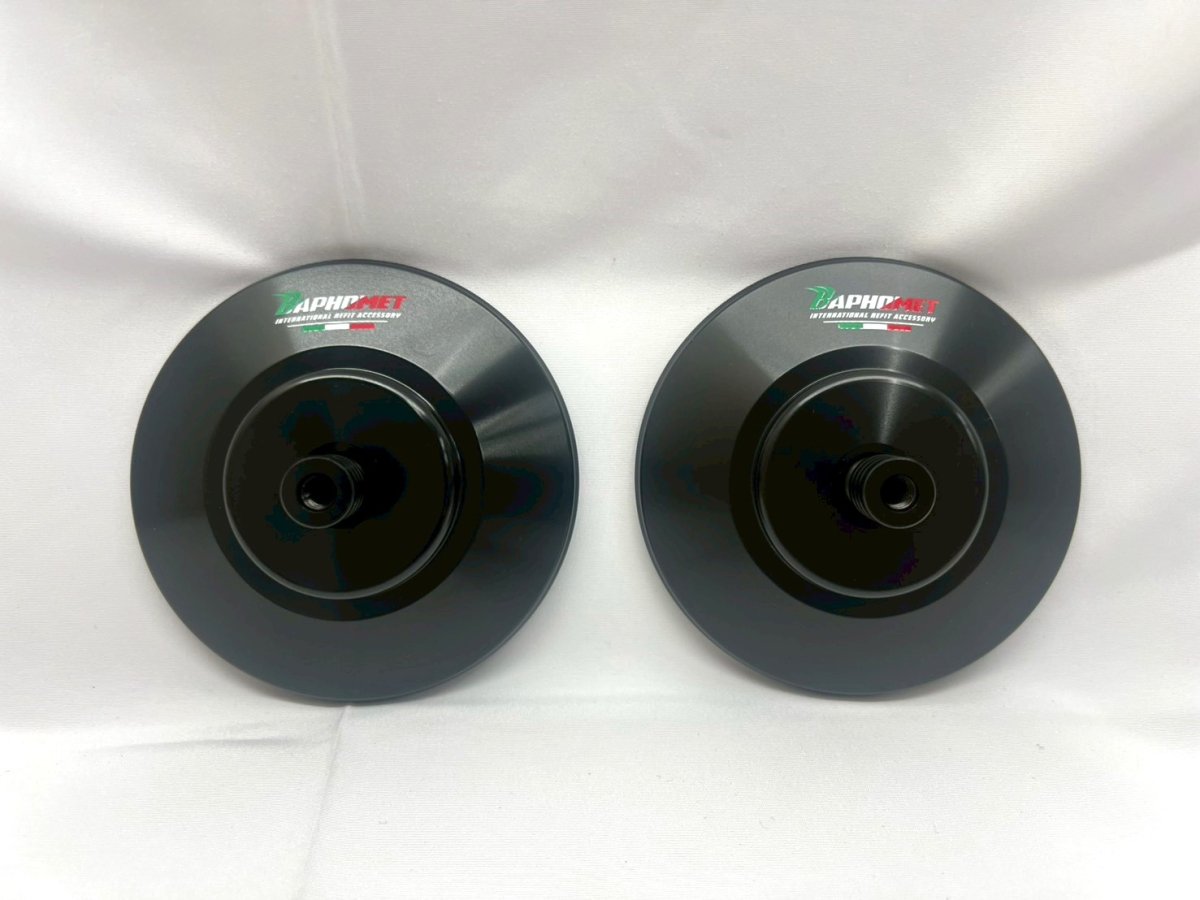 画像4: 🐐Baphomet バーエンドミラー 丸型｜汎用品・シグナスX対応🐐 (4)