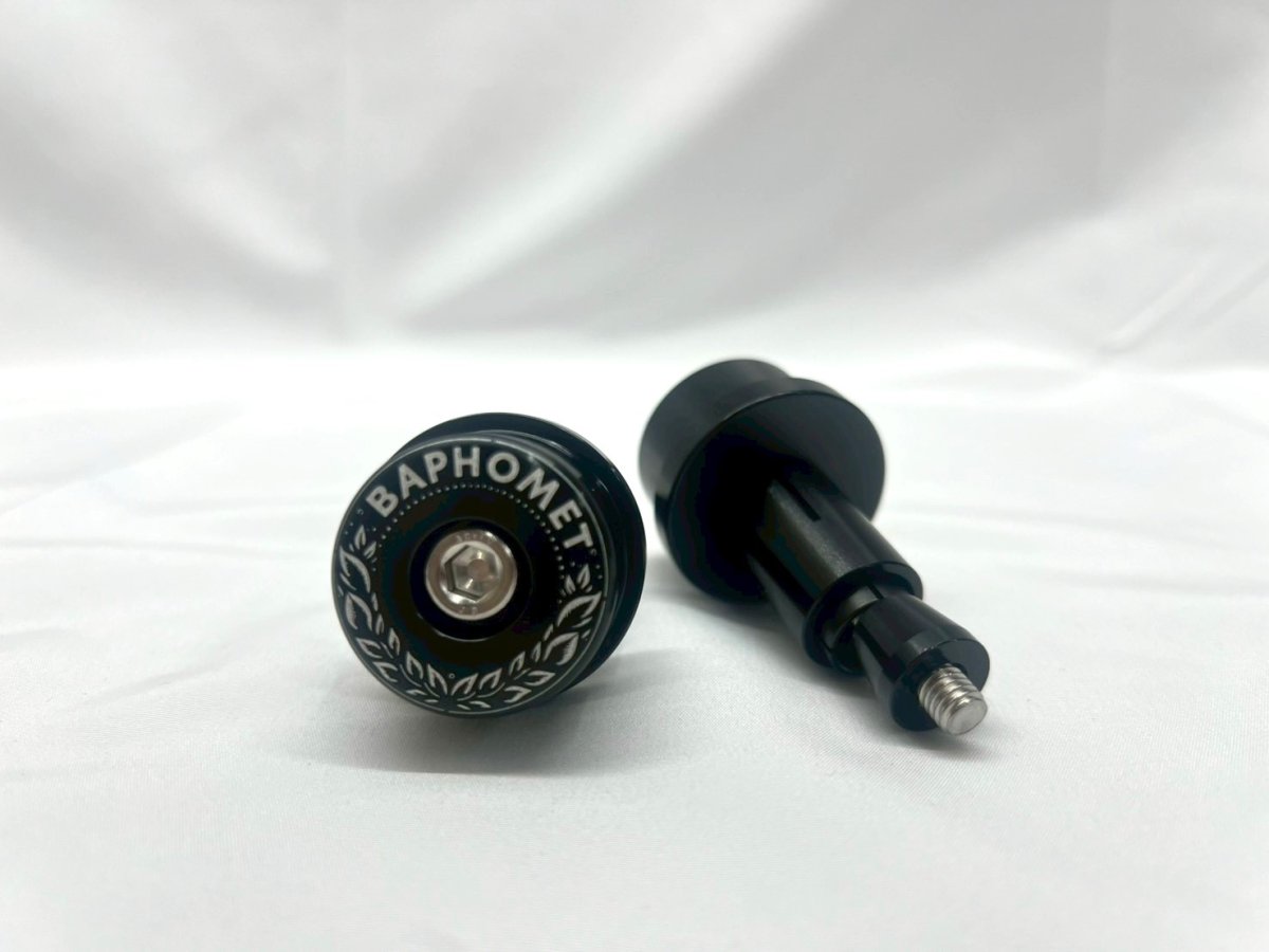 画像6: 🐐Baphomet バーエンドミラー 丸型｜汎用品・シグナスX対応🐐 (6)