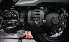 画像2: 🐐【BAPHOMET】バフォメット クランクケースカバーレンズ｜シグナスX 6型（グリファス）対応！ (2)