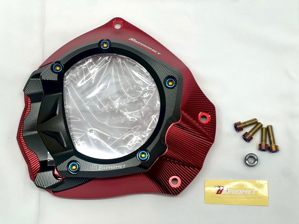 画像14: 🐐【BAPHOMET】バフォメット クランクケースカバーレンズ｜シグナスX 6型（グリファス）対応！ (14)