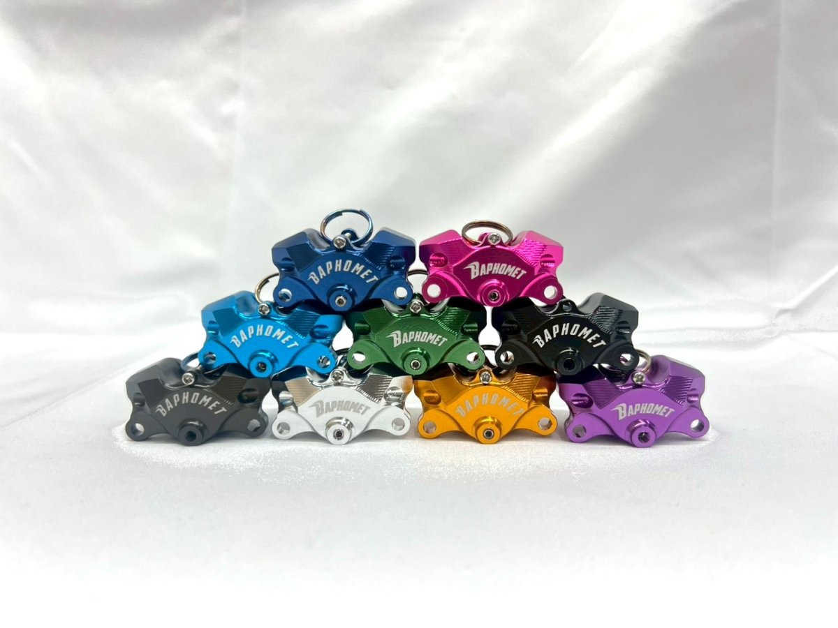 画像2: ✨BAPHOMET アルミCNC キーカバー ヘッドキーASSY｜カニキャリパータイプ✨バフォメット (2)