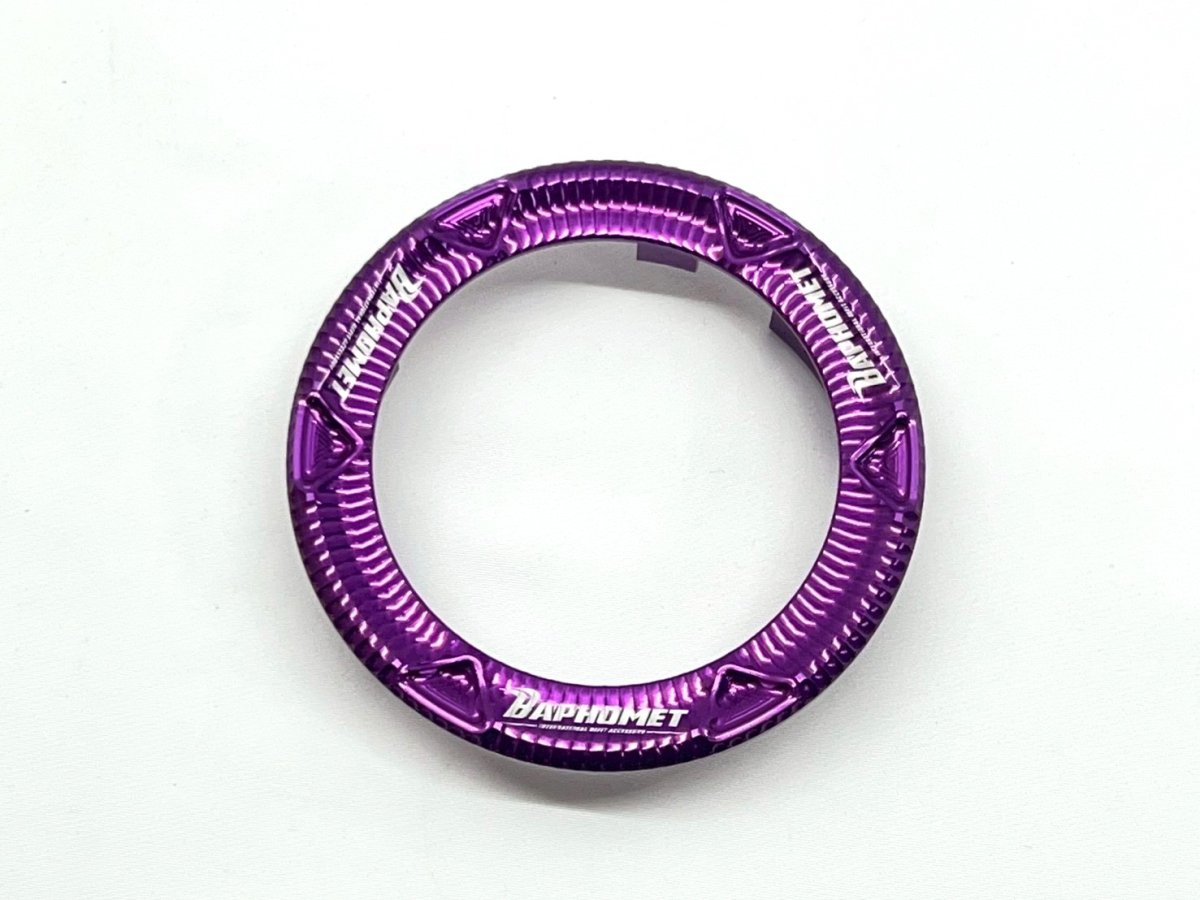 画像30: 🐐【Baphomet】バフォメット グリファス アルミ燃料キャップリング 鎧甲紋 バフォメット (30)