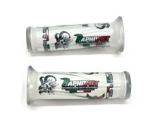 画像11: 🐐Baphomet　バフォメット イタリア三色グリップ｜ブラック／ホワイト（波打ちタイプ／ダイヤカットタイプ） (11)