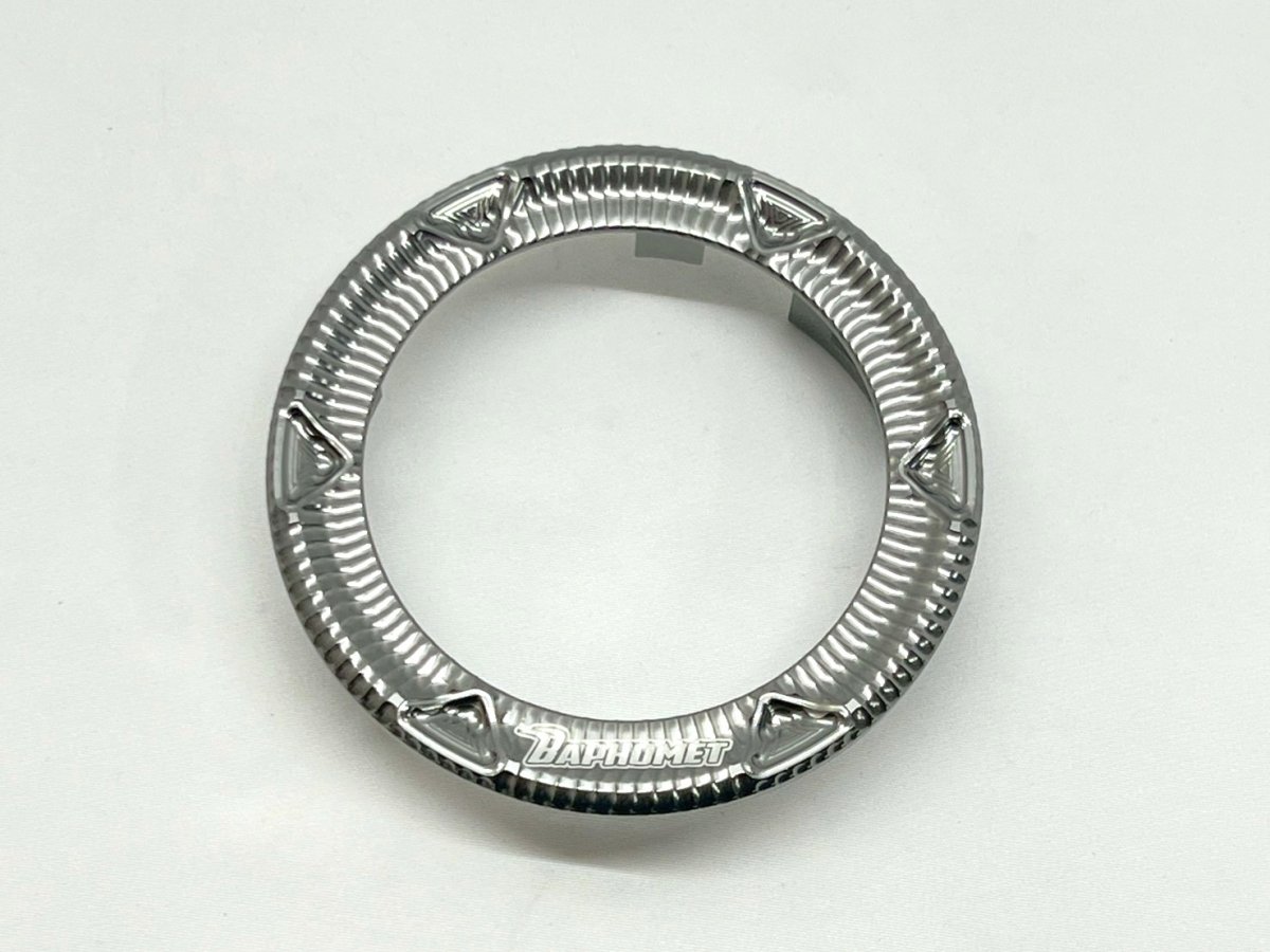 画像27: 🐐【Baphomet】バフォメット グリファス アルミ燃料キャップリング 鎧甲紋 バフォメット (27)