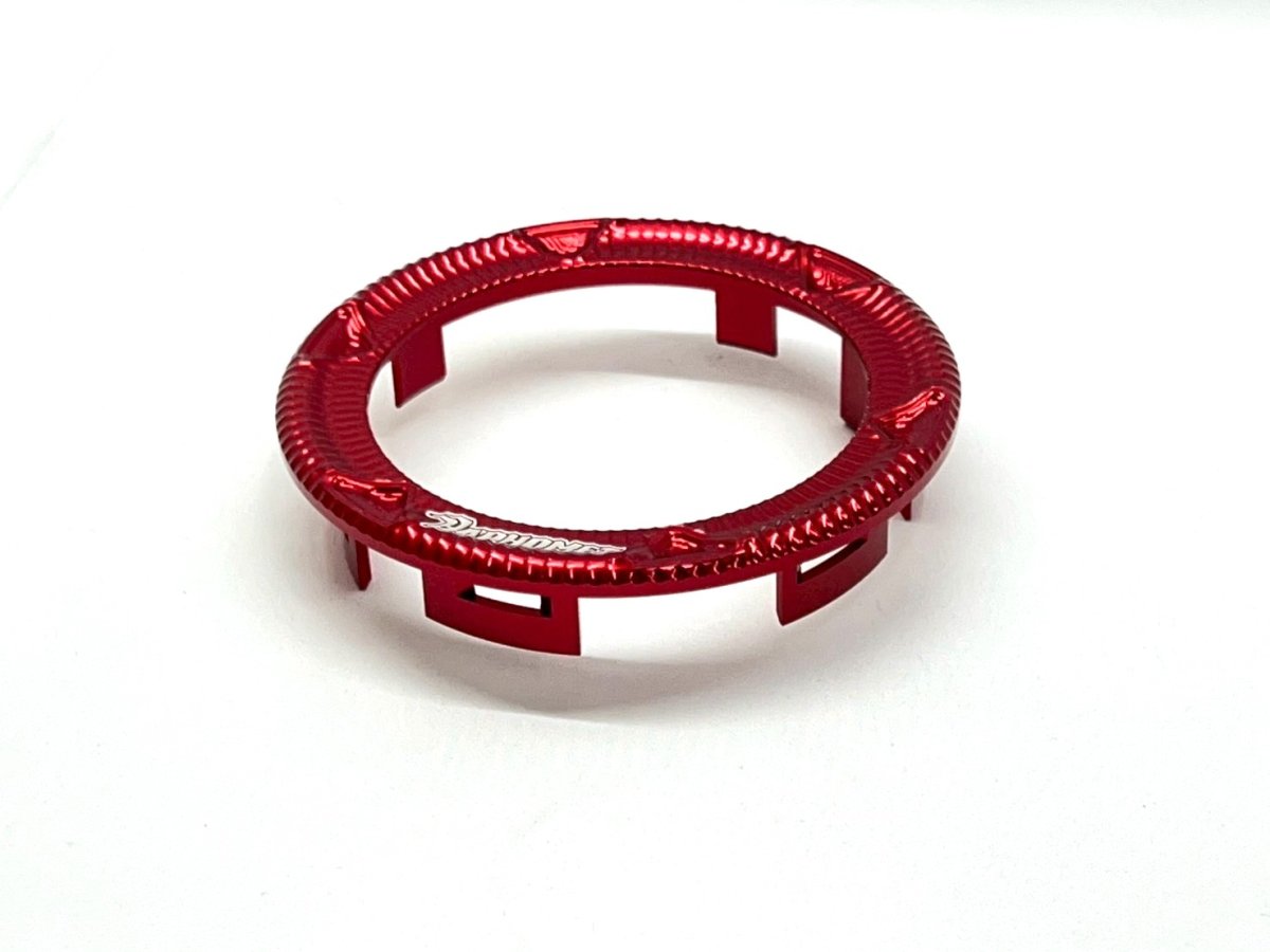 画像19: 🐐【Baphomet】バフォメット グリファス アルミ燃料キャップリング 鎧甲紋 バフォメット (19)