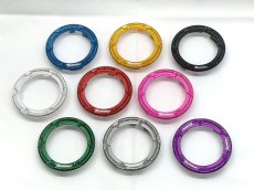 画像1: 🐐【Baphomet】バフォメット グリファス アルミ燃料キャップリング 鎧甲紋 バフォメット (1)