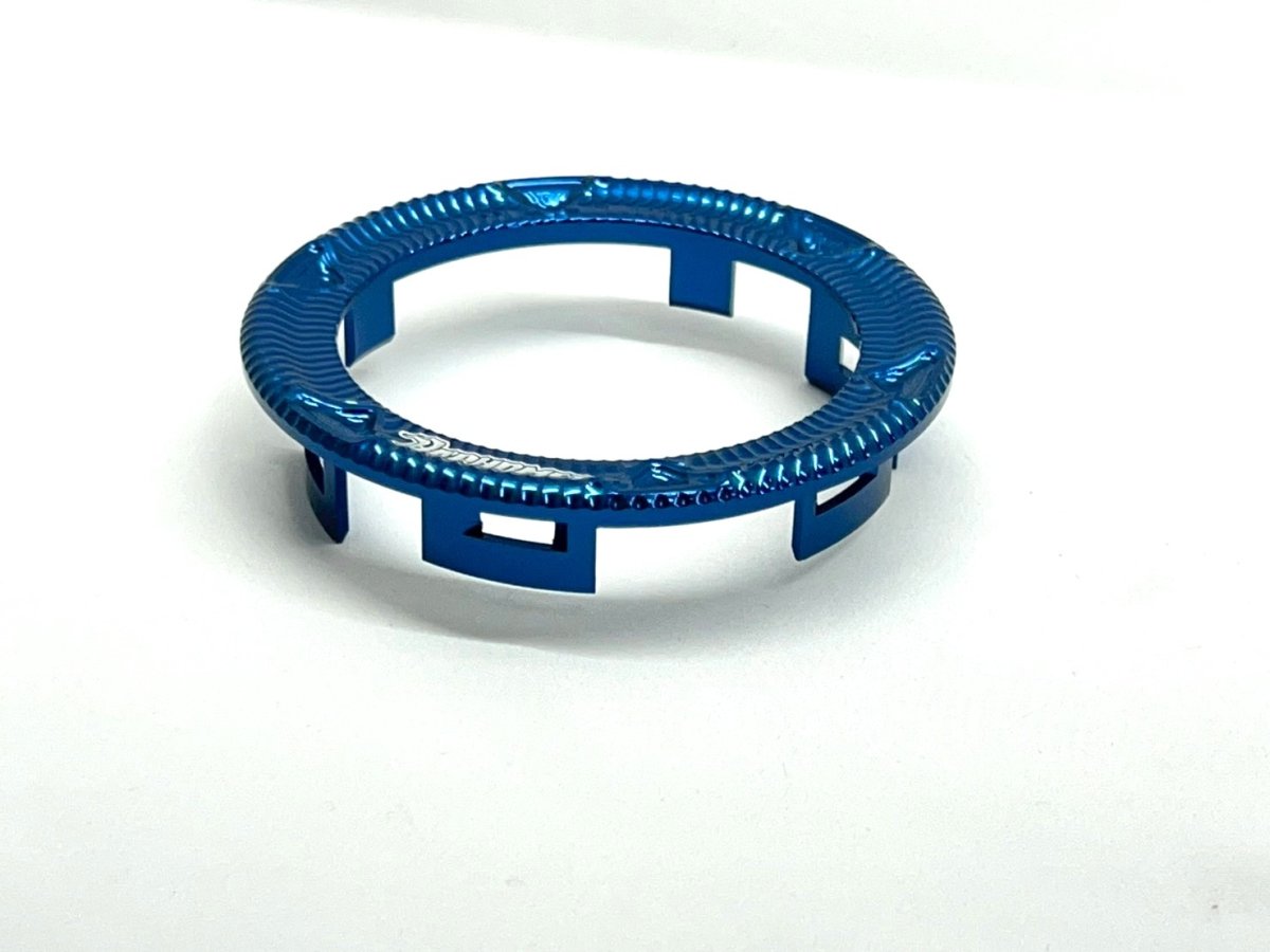 画像7: 🐐【Baphomet】バフォメット グリファス アルミ燃料キャップリング 鎧甲紋 バフォメット (7)