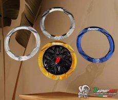 画像5: 🐐【Baphomet】バフォメット グリファス アルミ燃料キャップリング 鎧甲紋 バフォメット (5)