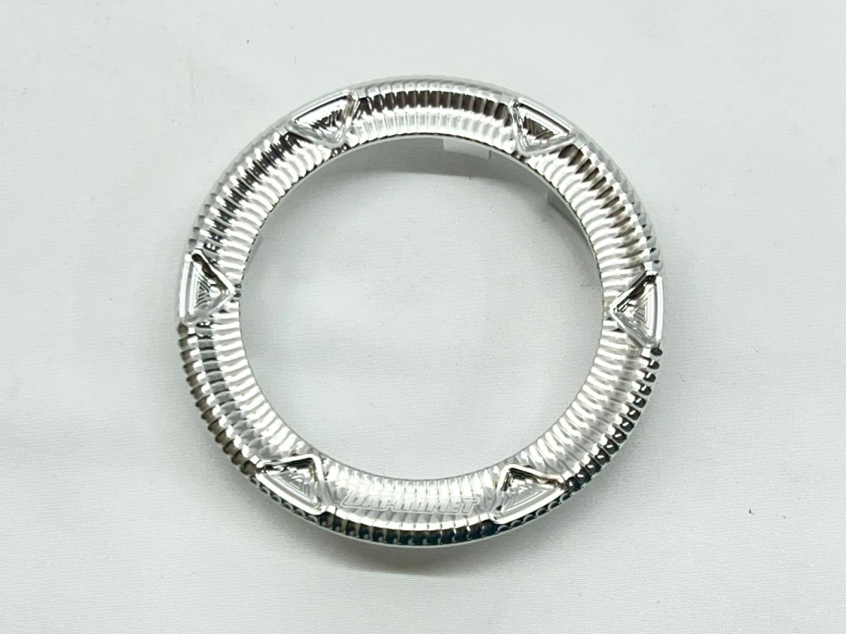 画像15: 🐐【Baphomet】バフォメット グリファス アルミ燃料キャップリング 鎧甲紋 バフォメット (15)