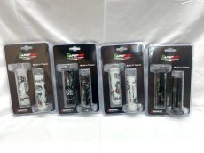 画像1: 🐐Baphomet　バフォメット イタリア三色グリップ｜ブラック／ホワイト（波打ちタイプ／ダイヤカットタイプ） (1)