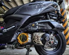 画像2: 🐐【BAPHOMET】バフォメット アルミエアインテークカバー グリファス／シグナス6型対応 クランクケースカバー🔥 (2)