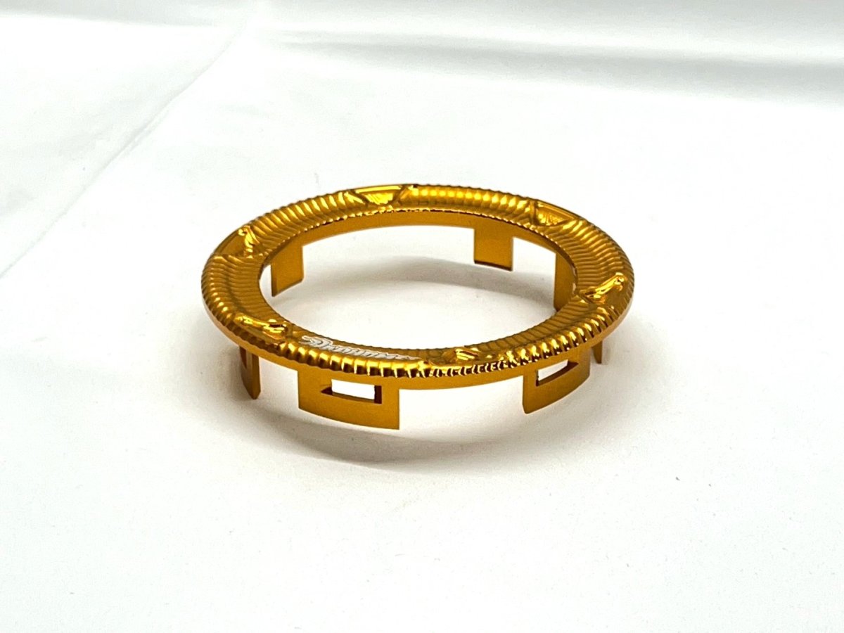 画像10: 🐐【Baphomet】バフォメット グリファス アルミ燃料キャップリング 鎧甲紋 バフォメット (10)