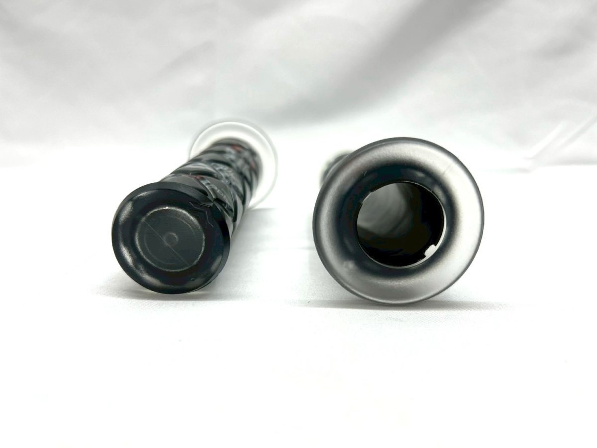 画像9: 🐐Baphomet　バフォメット イタリア三色グリップ｜ブラック／ホワイト（波打ちタイプ／ダイヤカットタイプ） (9)