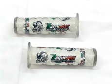 画像5: 🐐Baphomet　バフォメット イタリア三色グリップ｜ブラック／ホワイト（波打ちタイプ／ダイヤカットタイプ） (5)