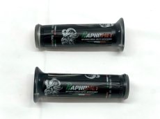 画像14: 🐐Baphomet　バフォメット イタリア三色グリップ｜ブラック／ホワイト（波打ちタイプ／ダイヤカットタイプ） (14)