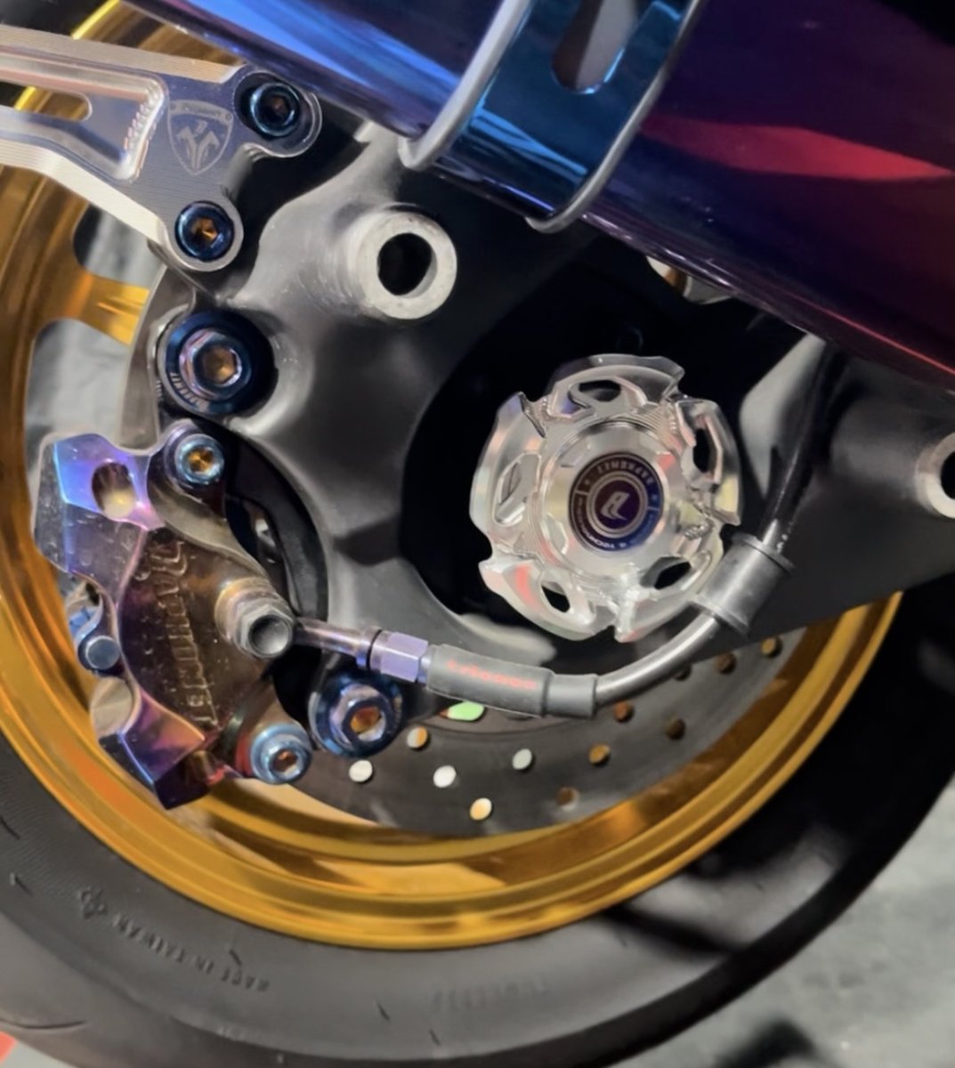 画像2: 🐐【BAPHOMET】 バフォメット ホイールセンターキャップ【グリファス対応】 (2)