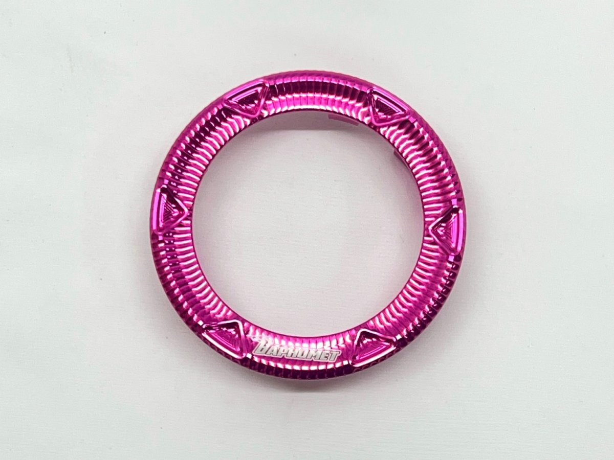 画像21: 🐐【Baphomet】バフォメット グリファス アルミ燃料キャップリング 鎧甲紋 バフォメット (21)