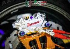 画像1: 🐐【baphomet】バフォメット カニキャリパー　🦀｜圧倒的な存在感と制動力！　シグナスｘ、グリファス対応🦀 (1)