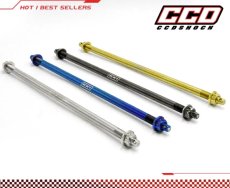 画像2: 【CCD FACTORY】ステンレス アクスルシャフト｜グリファス・シグナスX対応 (2)