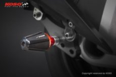 画像1: 🏍️ KOSO 汎用マフラースライダー｜転倒時のダメージを軽減！ 🚀 (1)