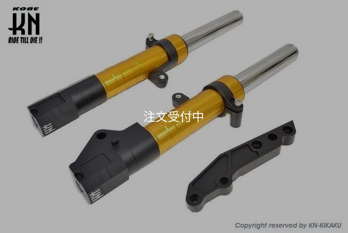 画像1: 🚀 KN企画 スーパーフロントフォーク【シグナスX 2〜3型用】🚀 (1)
