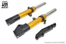 画像1: 🚀 KN企画 スーパーフロントフォーク【シグナスX 2〜3型用】🚀 (1)