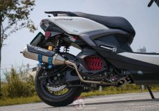 画像3: 🦔 HEDGEHOG ヘッジホッグ HS1 マフラー　直通静音（シグナスX / グリファス対応） 🦔 (3)