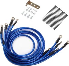 画像3: 🚀 エンジン アーシング ワイヤー キット｜始動性向上・燃費向上・レスポンスUP！ 🔧 (3)