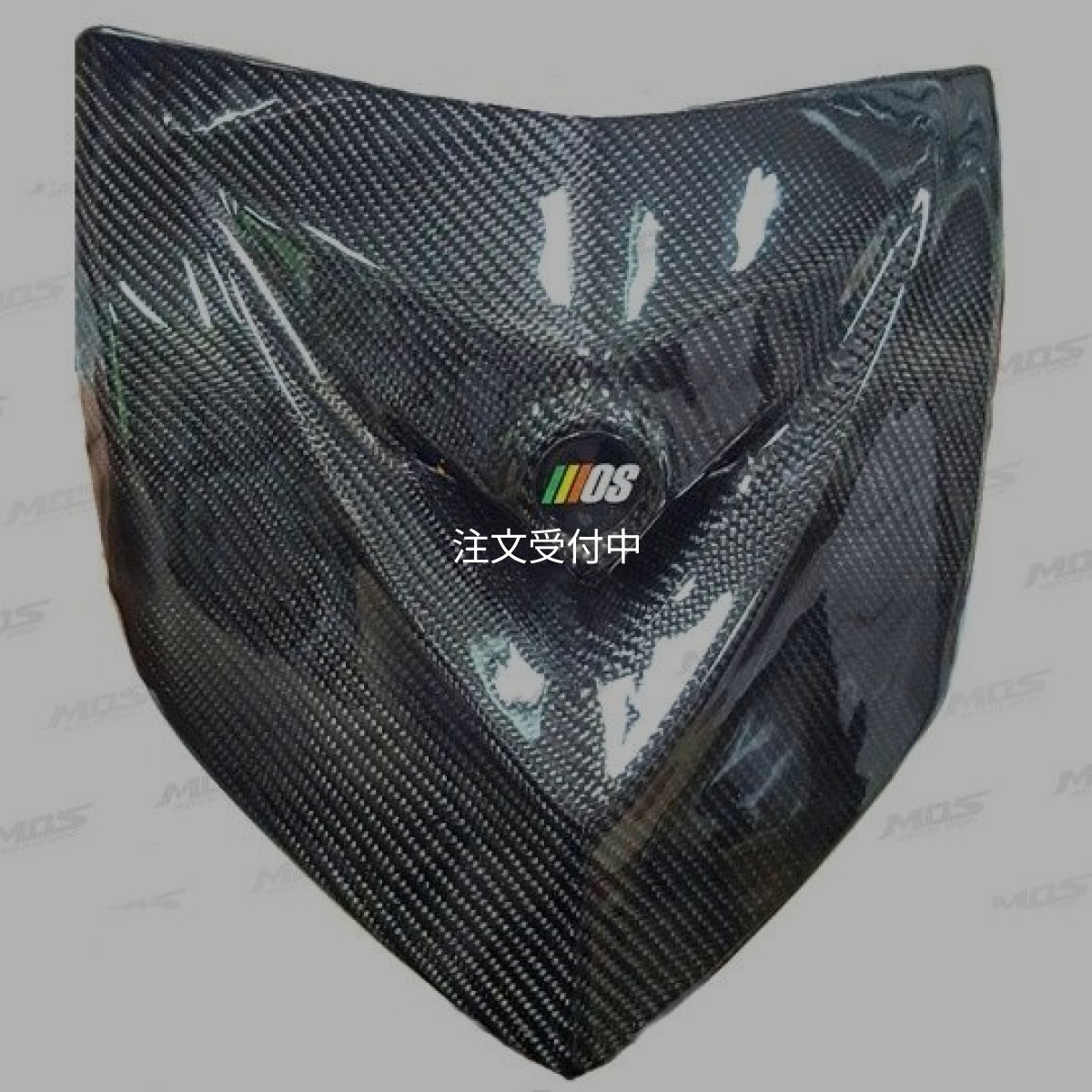 画像1: 🌟 MOS カーボン製 フロントカウル【シグナスX 3型専用】🌟 (1)