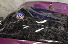 画像3: 🐐【BAPHOMET】バフォメット フロントカーボンカバー 大盾｜グリファス6型専用 (3)