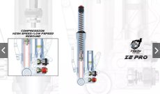 画像2: 👹【FreakFactory】怪獸工廠 Z2‑PRO フロントフォーク フルアジャスタブル｜シグナスX／グリファス対応モデル (2)