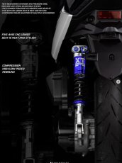 画像4: 👹【FreakFactory】怪獸工廠 XTR PRO ツインショック リアサスペンション｜シグナスX／グリファス対応 (4)