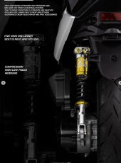 画像8: 👹【FreakFactory】怪獸工廠 XTR PRO ツインショック リアサスペンション｜シグナスX／グリファス対応 (8)