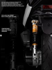 画像5: 👹【FreakFactory】怪獸工廠 XTR PRO ツインショック リアサスペンション｜シグナスX／グリファス対応 (5)