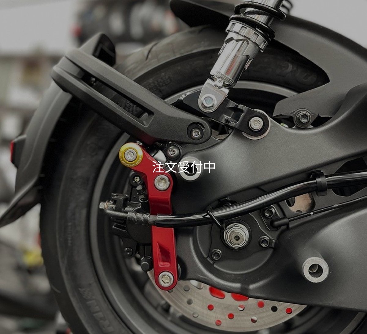 画像1: 🏍 DOGHOUSE リアショックブラケット｜キャリパーサポート付き（グリファス用） 🏍 (1)