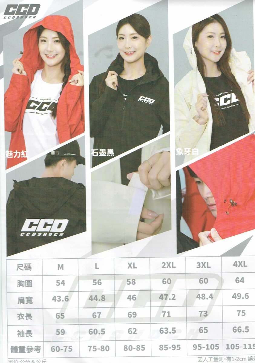 画像2: 🧥【予約注文】CCD FACTORY ライディングジャケット｜防水・防風・軽量 (2)