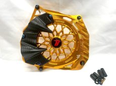 画像2: 🐐【BAPHOMET】バフォメット アルミラジエーターカバー　グリファス対応　圧倒的存在感！ (2)