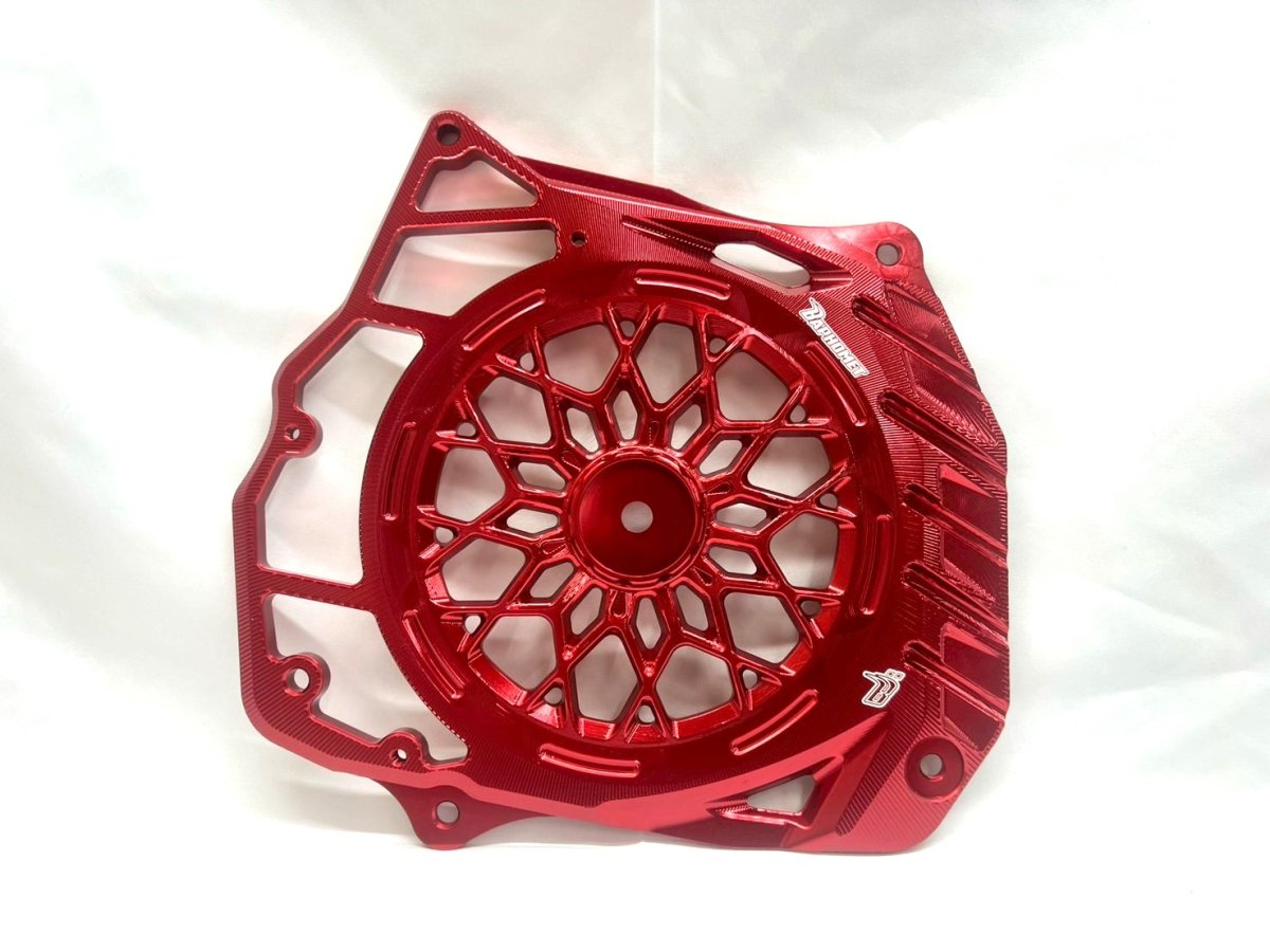 画像8: 🐐【BAPHOMET】バフォメット アルミラジエーターカバー　グリファス対応　圧倒的存在感！ (8)