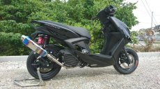 画像4: 🏁 T-TECH グリファス用 150〜170ccボアアップ対応 レーシングマフラー (4)