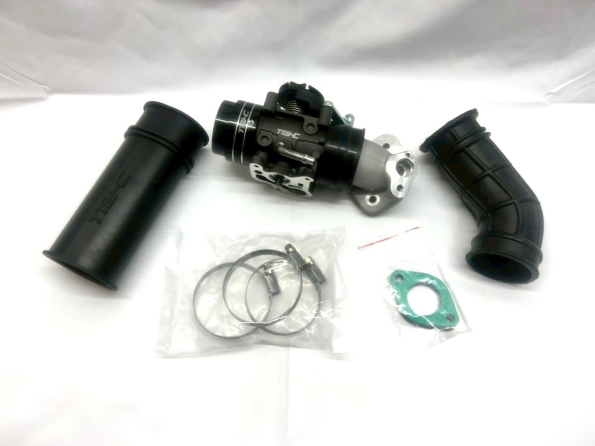 画像1: 🔥 TRHC ビッグスロットルボディセット｜【シグナスX2型〜5型 国内/台湾・BW'S125 対応】｜吸気性能を最大化！ 🚀 (1)